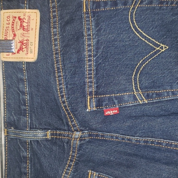 Denim Fit Levi's New 501 CT (Customized Tapered) Denim Fit - Picture 5 of 7